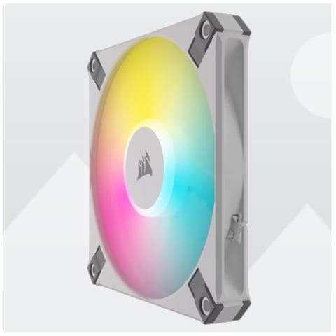 AF120 RGB Slim Case per computer Ventilatore 12 cm Bianco 2 pz - Foto 8