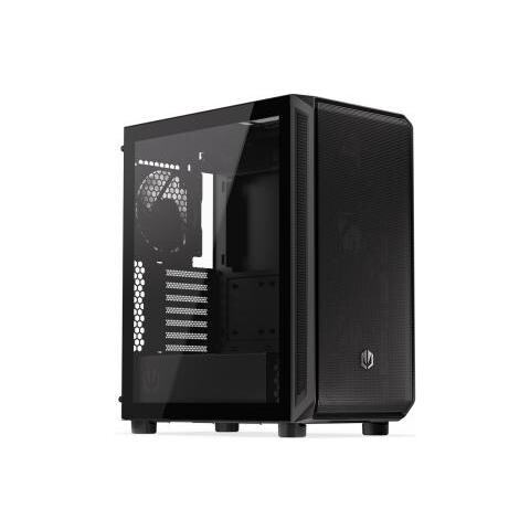 Case Raptor X1 Midi Tower Micro-ATX / Mini-ITX 2 Porte USB tipo A 1xUSB tipo C Colore Nero. - Foto 2