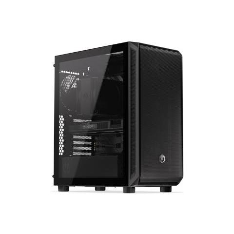 Case Raptor X1 Midi Tower Micro-ATX / Mini-ITX 2 Porte USB tipo A 1xUSB tipo C Colore Nero. - Foto 1
