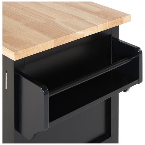Carrello Da Cucina Nero Mele - Foto 7