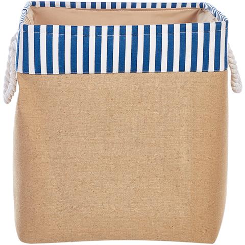 Set Di 2 Cestini Tugul Cotone Beige - Foto 2