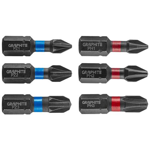 Punte A Percussione Ph1/2/3, Pz1/2/3 X 25 Mm, 6 Pz. - Foto 1