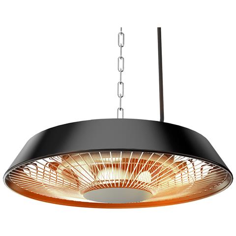 Stufa A Soffitto 1500w, Alluminio, Senza Telecomando, Interruttore, Resistenza Lampada Alogena, Ip44 - Foto 1