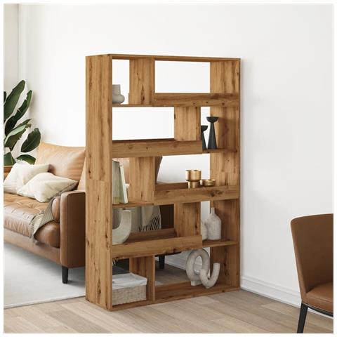 Libreria Rovere Artigianale 100x33x156,5 Cm In Truciolato - Foto 1