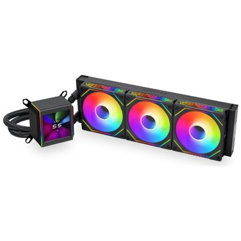 Galahad Ii Lcd Sl-inf Processore Liquid Cooling Kit 36 Cm Nero 1 Pz - Foto 1