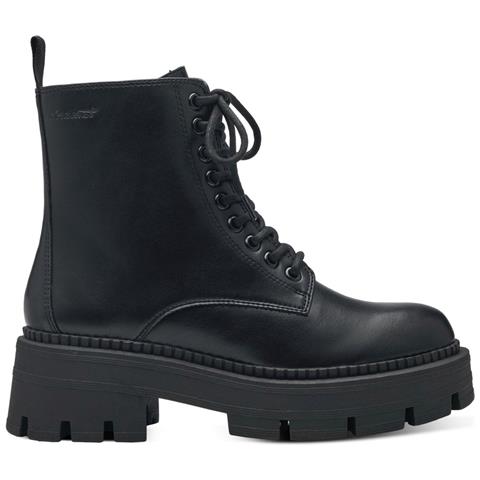 Black Casual Closed Booties Stivaletti Sintetico E Tessile Scarpe Donna Nero Eu 38, 1-25286-41 007 - Foto 2