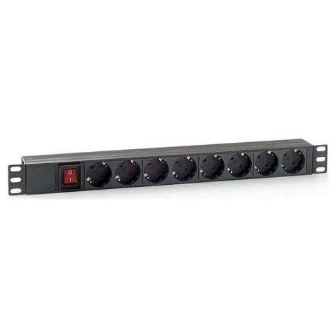 Strange 8 Shucko Per Gruppo Rack 19 1u - Interruttore On /off - Alloggio In Plastica - Cavo 1,80 M - Foto 1