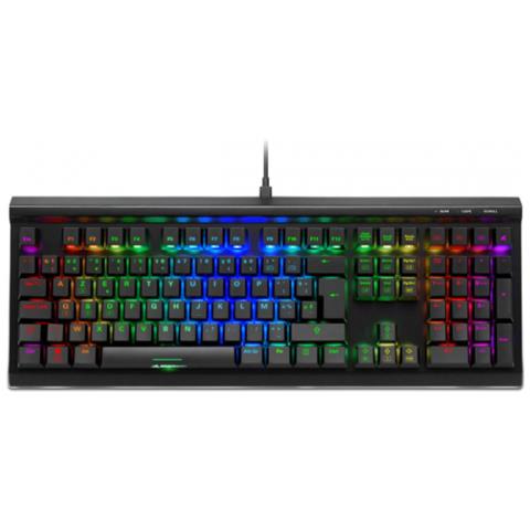 Sharkoon Skiller Sgk40 Tastiera Ufficio Usb Tedesco Nero - Foto 3