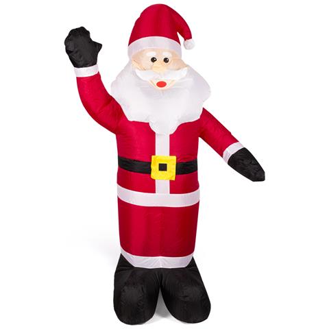 Babbo Natale Gonfiabile Con Led. - Foto 1
