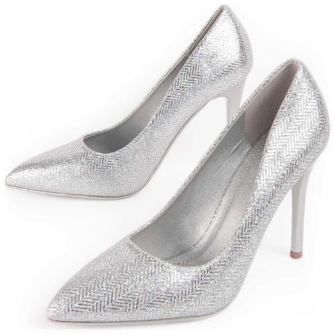 Montevita Scarpa Con Tacco Queen3 Argento . - Foto 1