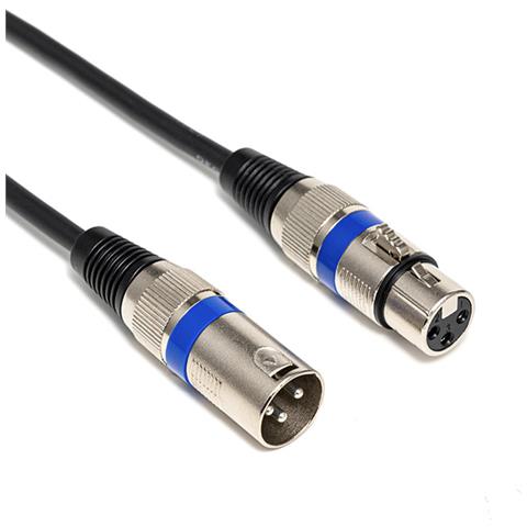 Cavo Audio Xlr Maschio A Femmina Per Microfono E Altoparlante 5m - Foto 7