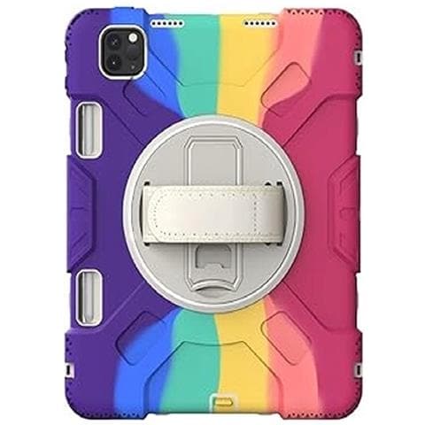 Custodia Per Ipad Pro 11” 2021 3/2 Gen Con Supporto Girevole E Alloggiamento Per Stilo Colorata - Foto 1