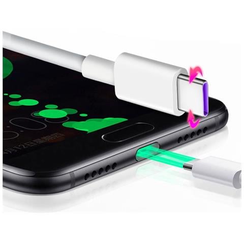 Cavo Di Ricarica Rapida Usb Type-c 5a, Cavo Tpe Compatibile Con Huawei, Samsung, Apple 1,5 M - Foto 2