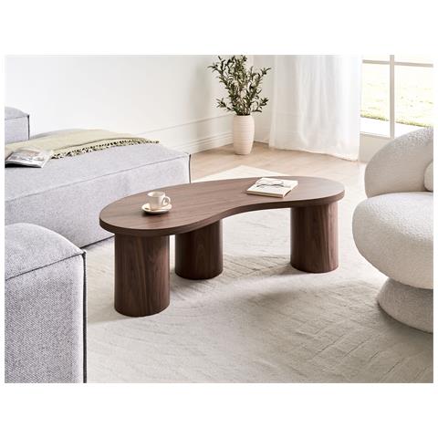 Tavolino Da Caffè Easton Marrone Scuro - Foto 1