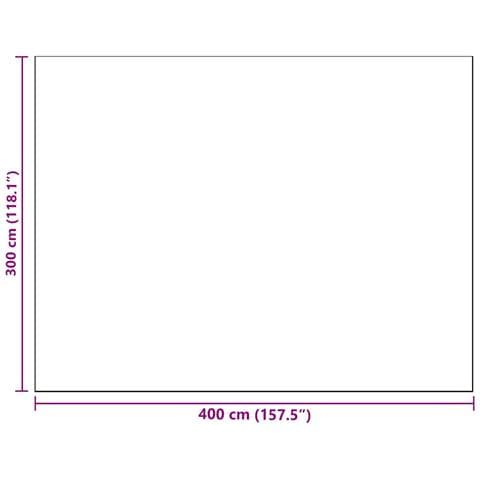 Tappeto da esterno ARAKIL Grigio 300 x 400 cm PP - Foto 6