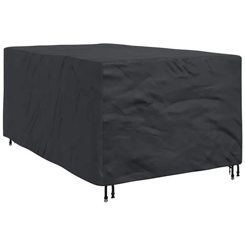 Copertura per mobili da esterno Nero 143 x 225 x 90 cm 210D - Foto 1