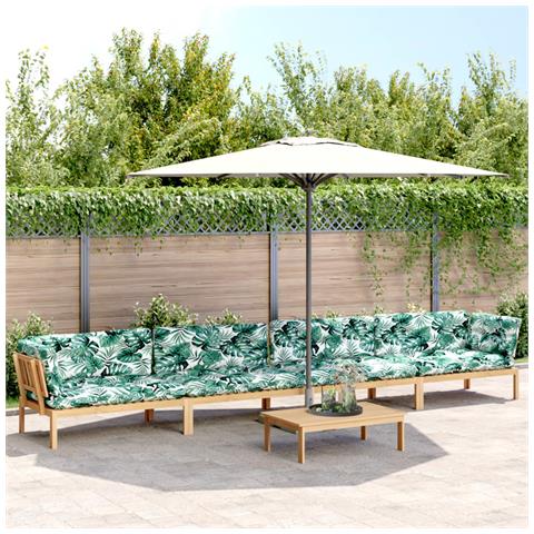 Set Divano Pallet Giardino 5pz con Cuscini Massello Acacia - Foto 2