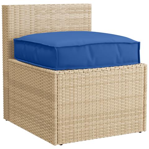 Cuscino per seduta pallet Blu reale 60 x 60 x 12 cm - Foto 2