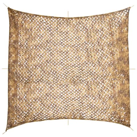 Rete Mimetica con Custodia di Conservazione 416x402 cm Sabbia - Foto 1