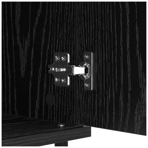 Credenza 2 pcs Rovere Nero 40 x 35 x 70 cm - Foto 9