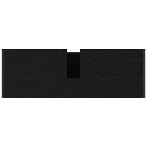 Mobile da Bagno Rovere Nero 90 x 30 x 60 cm Legno multistrato - Foto 9