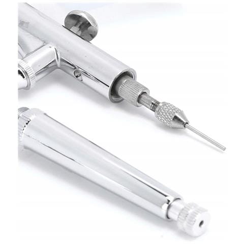 Aerografo Per Verniciatura Con Ugello 0,5mm - Doppio Serbatoio | Alta Precisione E Durata | Ideale Per Modellismo E Arte Decorativa - Foto 8