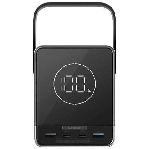 Cuktech Batteria Portatile 300w, 40000 Mah, Ricarica Wireless - Nera - Foto 2