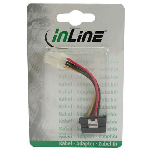SATA Power Adapter 4-pin Floppy 90 Gradi - 6cm - Foto 2