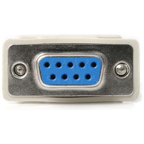 Adattatore null modem seriale DB9 RS-232 - F / F - Foto 2