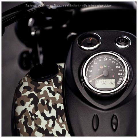 Foglio Pellicola Adesiva per Wrapping Mimetico Desert, 50 x 70 cm - Foto 2