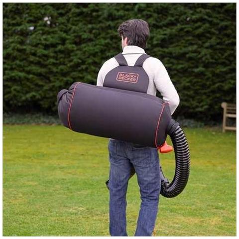 GWBP1 Sacchetto per raccolta da zaino Nero, Arancione 72 L - Foto 4