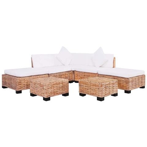 Set Divano 18 pz in Rattan Naturale - Foto 1