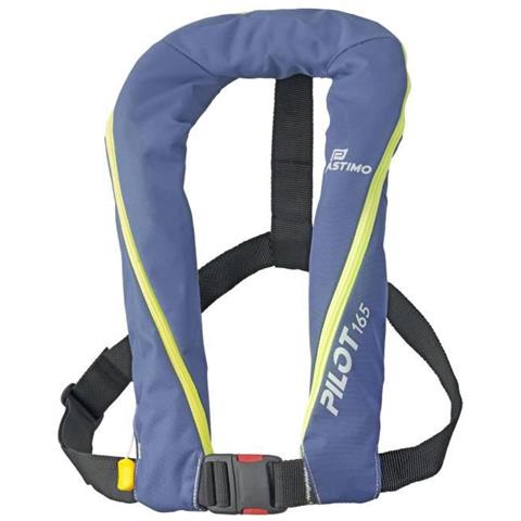 Gilet De Sauvetage Pilot 165 Manuel - Bleu - Foto 1