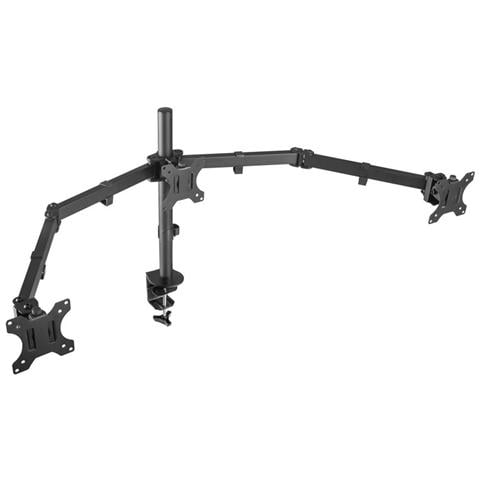 Supporto Da Tavolo Per 3 Monitor Pc Orizzontale 13-32"", Eco-e03 - Foto 3