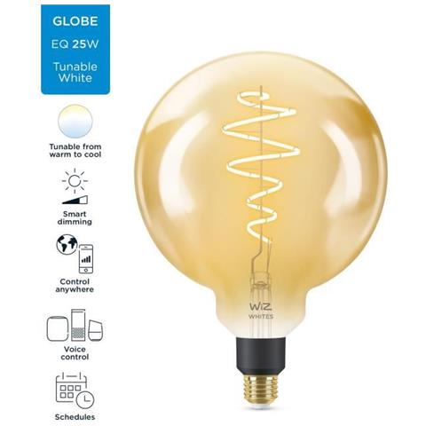 Lampadina Connected Globo Gigante Vintage Variabile Bianco E27 25w - Foto 1