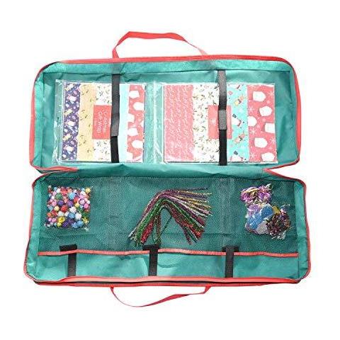 Ram Natale Carta Da Regalo Bagagli Sacco Di Tela Regalo Wrap Bagagli - Foto 3