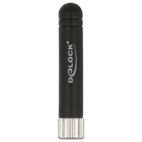 ISM 433 MHz Antenna SMA maschio SMA -0,5 dBi omnidirezionale flessibile nera - Foto 3