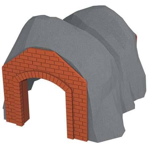 Tunnel, Tunnel, , Grigio, Arancione - Foto 1