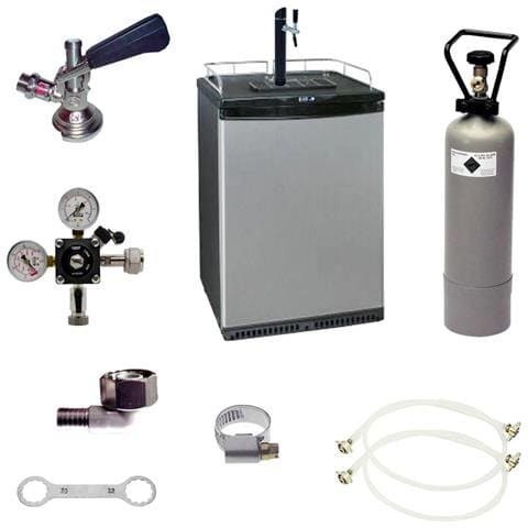Set Completo Kegerator Spillatore Birra Dispenser Birra - Colonna Di Erogazione E Rubinetto Compensatore Keg Senza - Foto 5