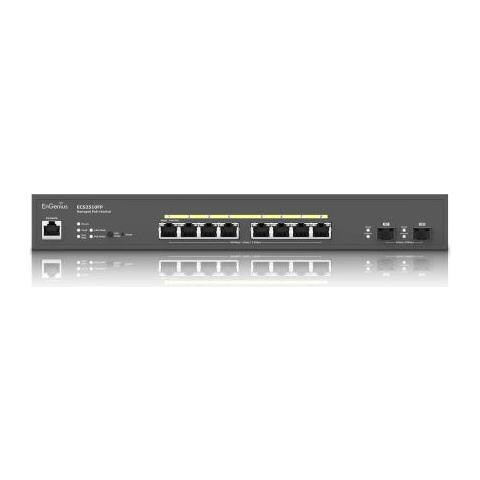 Ecs2510fp Switch Di Rete Gestito L2+ 2.5g Ethernet (100/1000/2500) Supporto Power Over Ethernet (poe) Nero - Foto 2