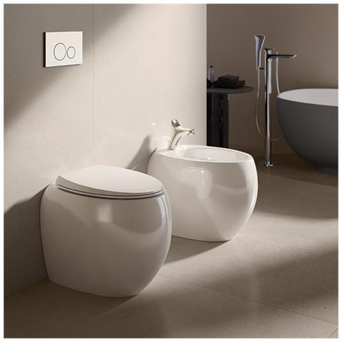 Vaso Filo Muro Cloud Rimless Bianco Alpino - Foto 3