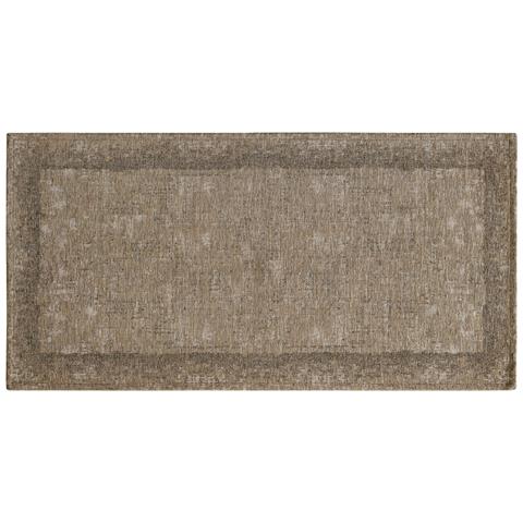 Tappeto Passatoia Cucina Corsia Retro Antiscivolo Disegno Dublino By Suardi 55x280 Fango - Foto 1