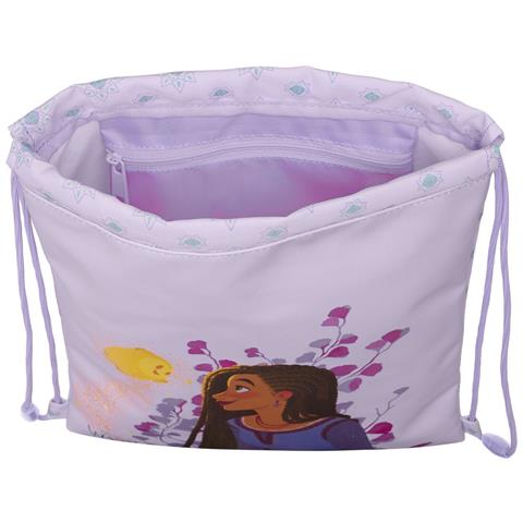 Zaino A Sacca Per Bambini Lilla 26 X 34 X 1 Cm - Foto 2