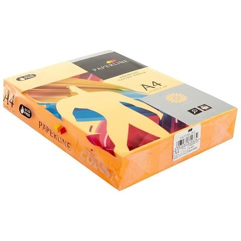 Carta Arancio Fluorescente 500 Foglie Din A4 - Foto 3