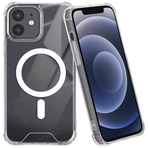 Cover Magsafe Per Iphone 12 Silicone Gel Angoli Rinforzati - Foto 1