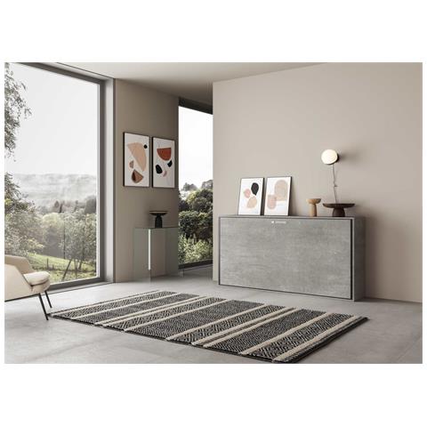 Letto Kando Singolo Orizzontale Cemento - Foto 5