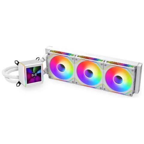 Galahad Ii Lcd Sl-inf Processore Liquid Cooling Kit 36 Cm Bianco 1 Pz - Foto 1