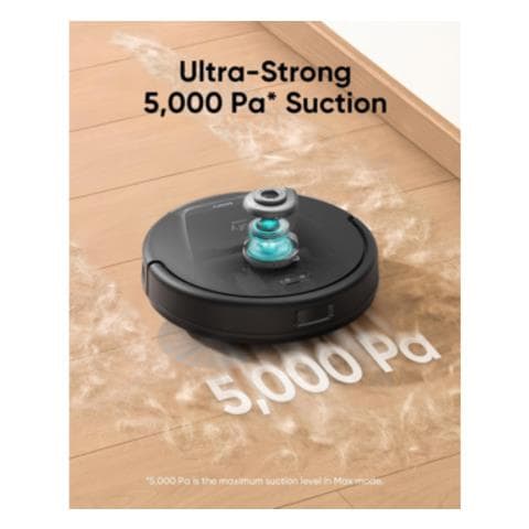 Robot Aspirapolvere wifi Vacuum Ibrido Colore Nero - Foto 2