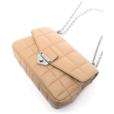 Sm Chain Shoulder Bag Borse Tracolla Pelle Borse Donna Marrone Eu One Size, 30h0s1sl1t-222 - Foto 3