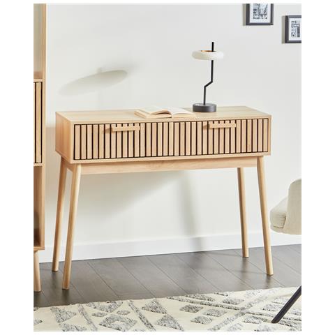 Tavolino Consolle Lynwood Marrone Chiaro - Foto 1